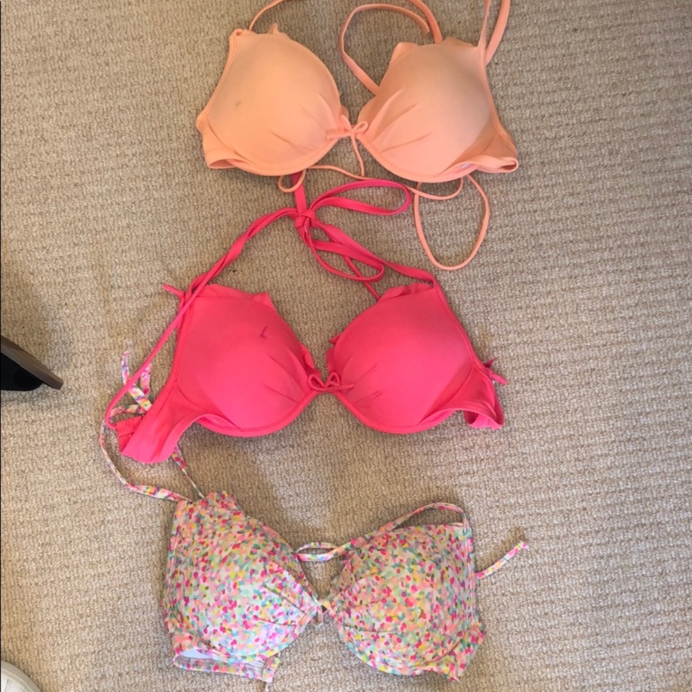 Victoria’s Secret swim top.   $15 each